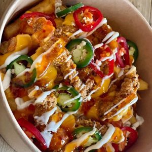 Loaded Salt and Pepper Chicken Fries
