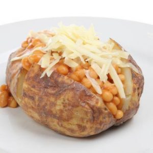 Cheese & Beans Jacket Potato